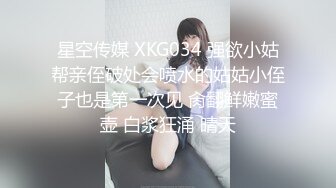 星空传媒 XKG034 强欲小姑帮亲侄破处会喷水的姑姑小侄子也是第一次见 肏翻鲜嫩蜜壶 白浆狂涌 晴天