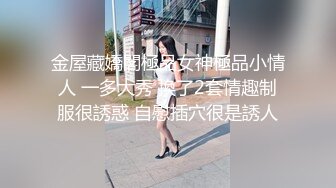 金屋藏嬌閣極品女神極品小情人 一多大秀 換了2套情趣制服很誘惑 自慰插穴很是誘人