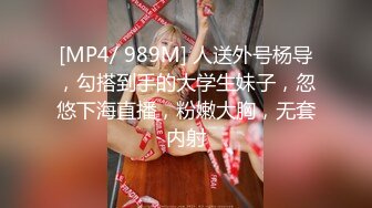 [MP4/ 989M] 人送外号杨导，勾搭到手的大学生妹子，忽悠下海直播，粉嫩大胸，无套内射