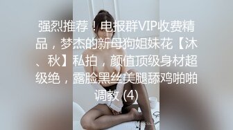 强烈推荐！电报群VIP收费精品，梦杰的新母狗姐妹花【沐、秋】私拍，颜值顶级身材超级绝，露脸黑丝美腿舔鸡啪啪调教 (4)