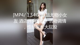 [MP4/ 1.54G] 极品尤物小女友 酒店开房操逼，舌吻调情，性感黑丝大屁股