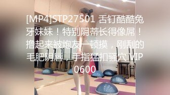 [MP4]STP27501 舌钉酷酷兔牙妹妹！特别阴蒂长得像屌！撸起来被炮友一顿摸，刚刮的毛肥阴唇，手指猛扣骚穴 VIP0600