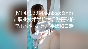 [MP4/ 533M]&nbsp;&nbsp;职业技术学院情侣做爱私拍流出 全程女操男 手法和口活都一级棒