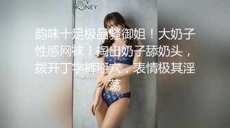 韵味十足极品骚御姐！大奶子性感网袜！掏出奶子舔奶头，拨开丁字裤掰穴，表情极其淫荡