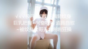 √√√极品G奶校花满背纹身 巨乳肥臀~兴奋吃鸡 道具自慰~被纹身大哥无套啪啪狂操