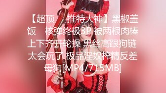 【超顶❤️推特大神】黑椒盖饭✨ 核弹终极3P 被两根肉棒上下齐开轮操 黑丝高跟狗链 太会玩了 极品淫奴榨精反差母狗[MP4/715MB]