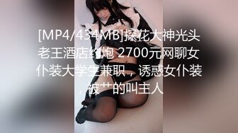 [MP4/434MB]探花大神光头老王酒店约炮 2700元网聊女仆装大学生兼职，诱惑女仆装，被艹的叫主人