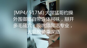 [MP4/ 517M] 大屌猛哥约操外围御姐自带连体网袜，掰开多毛骚穴，吸吮舔屌活专业，大屁股骑乘深插