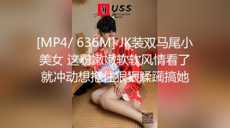 [MP4/ 636M] JK装双马尾小美女 这粉嫩嫩软软风情看了就冲动想抱住狠狠蹂躏搞她