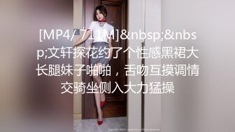 [MP4/ 711M]&nbsp;&nbsp;文轩探花约了个性感黑裙大长腿妹子啪啪，舌吻互摸调情交骑坐侧入大力猛操