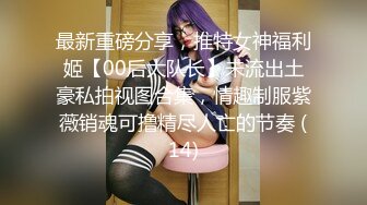 最新重磅分享，推特女神福利姬【00后大队长】未流出土豪私拍视图合集，情趣制服紫薇销魂可撸精尽人亡的节奏 (14)